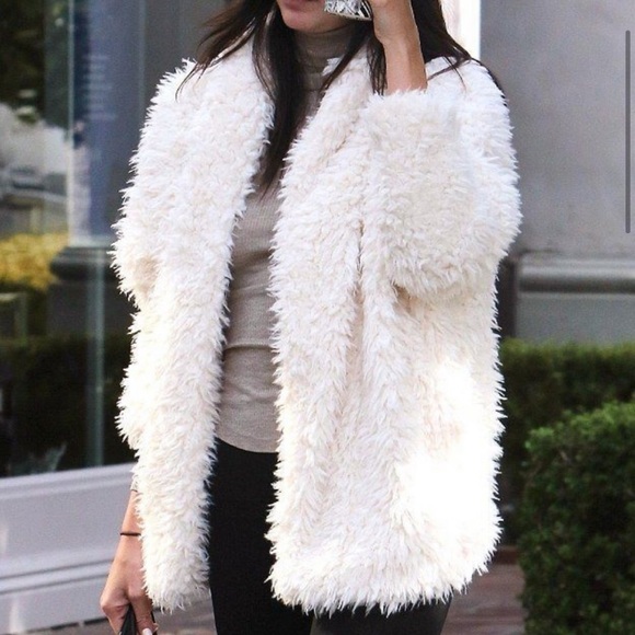 Express Sherpa Wedge Jacket - Picture 4 of 7